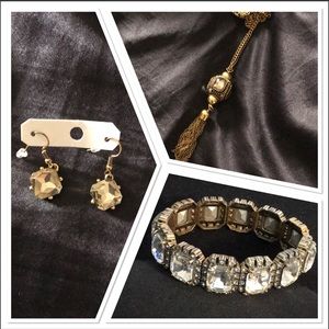 Necklace and Earring Set + FREE Bracelet
